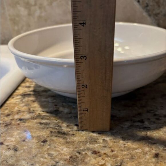 Fiesta Ware White Retired Betty Bowl Betty Crocker Serving Vegetable Side Dish - Picture 5 of 8